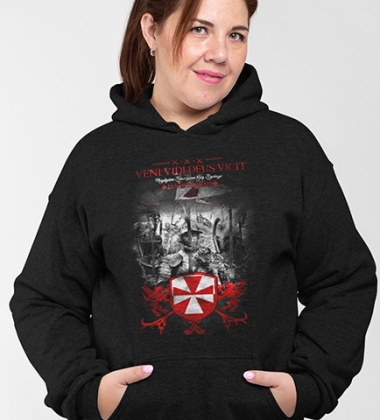 Damska bluza z kapturem JAN III SOBIESKI